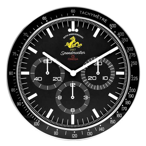 omega wall clock replica|lucky omega wall clocks.